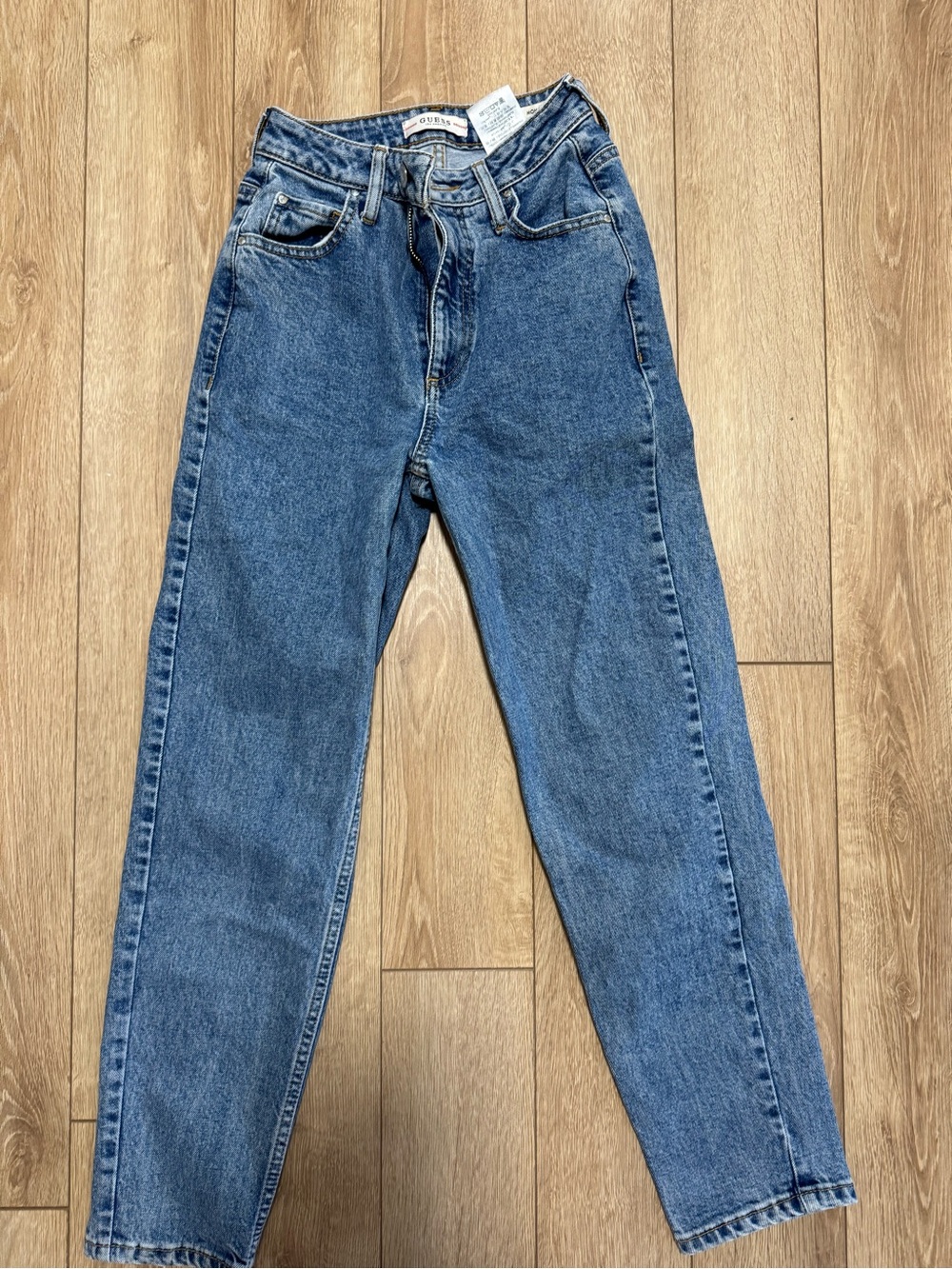 Guess Women's High-Rise Denim Jeans in Medium Blue